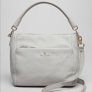 Light Grey Kate Spade Leather Handbag